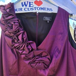 Elegant Purple Dress by Collection B